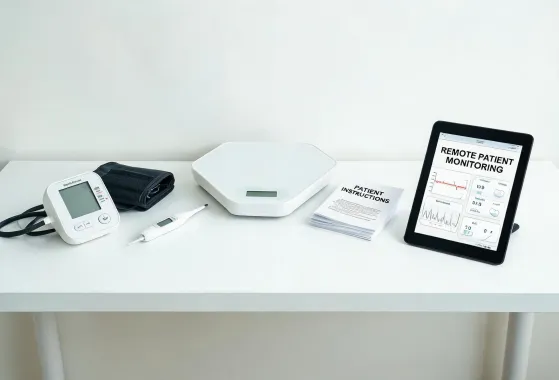 Remote patient monitoring kit
