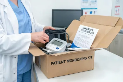 Remote care monitoring kit assembly